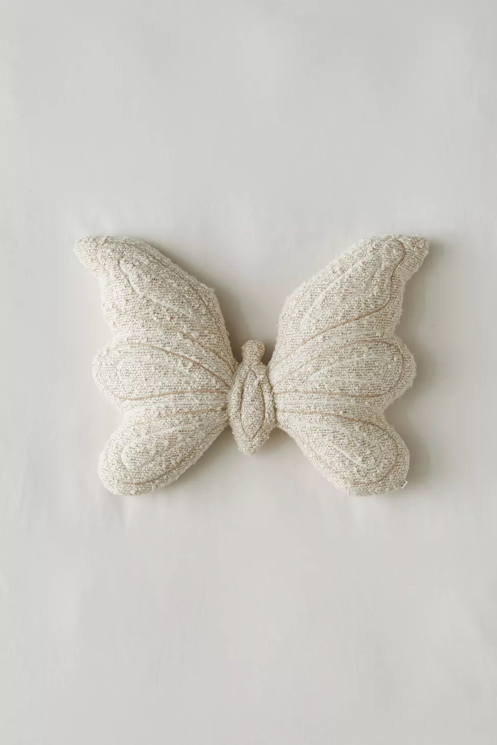 Boucle Butterfly Throw Pillow | Urban Outfitters (US and RoW)