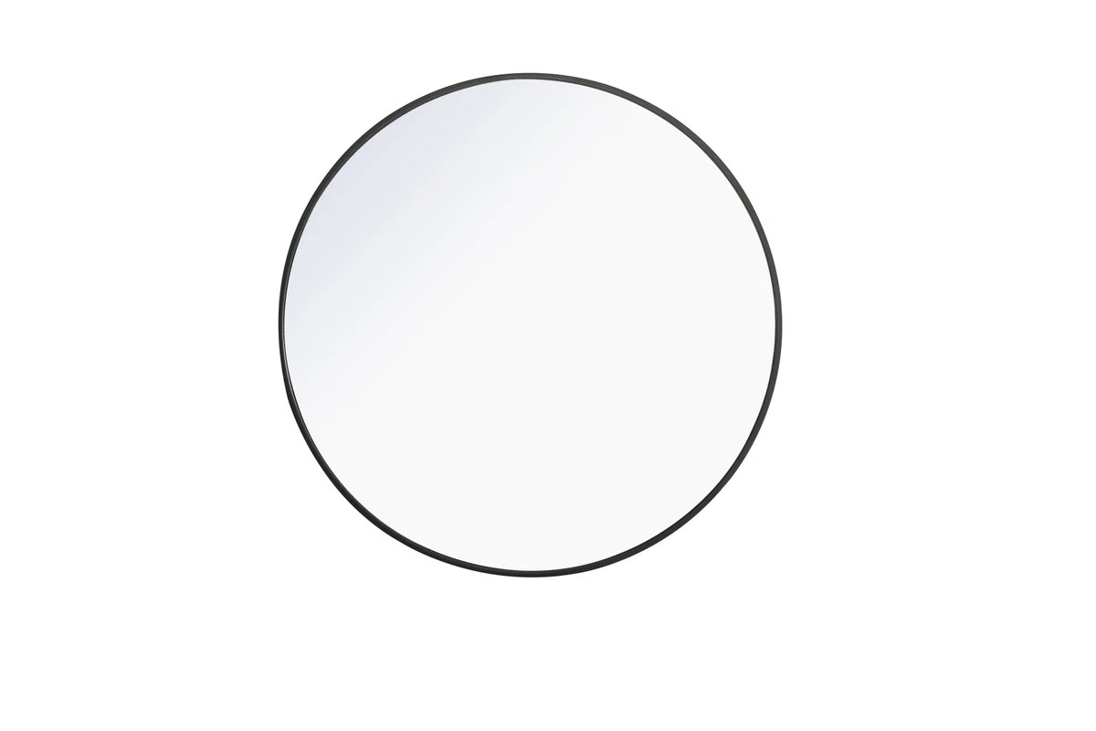 Sabine Metal Round Wall Mirror | Wayfair North America
