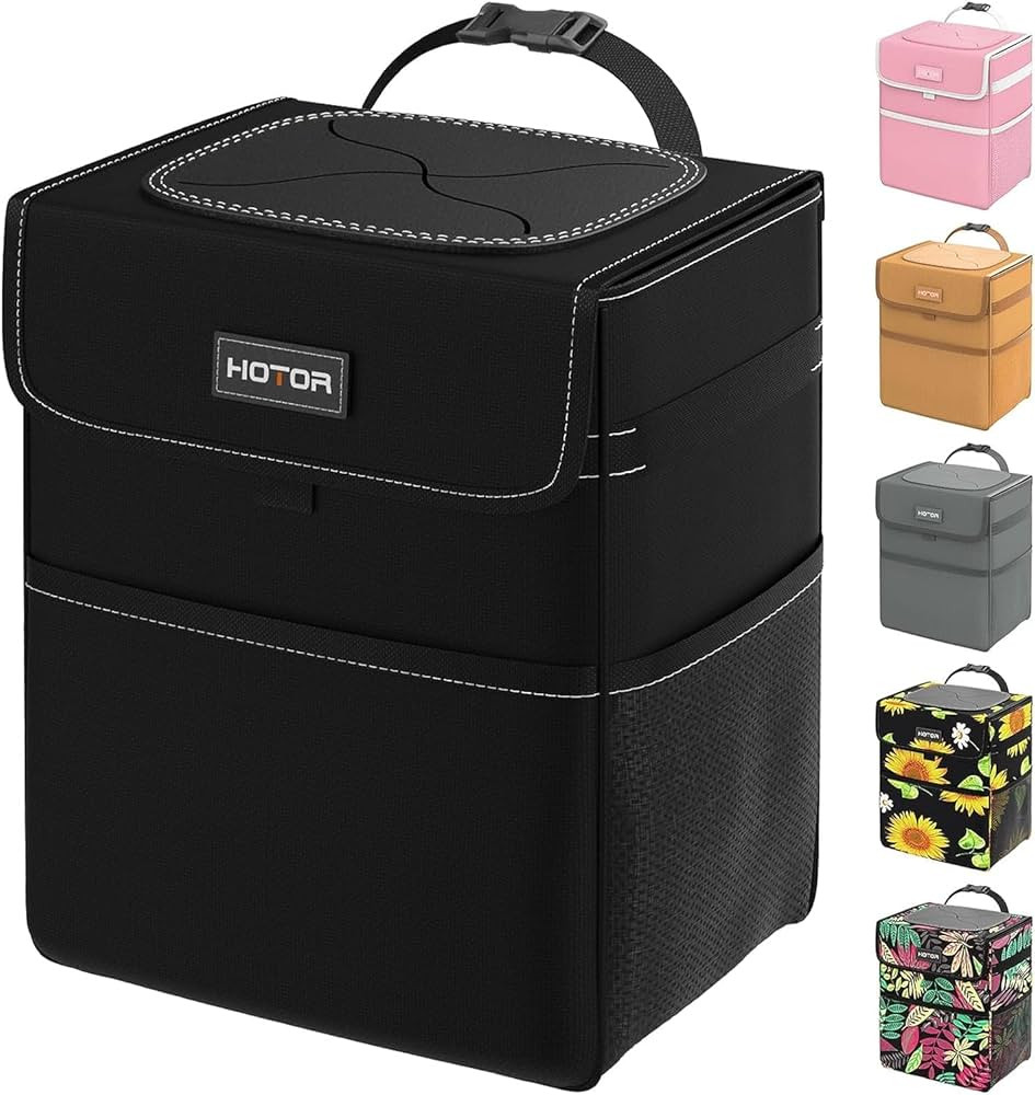 HOTOR Car Trash Can - Leak-Proof Car Organizer and Storage Bag for The Back/Front/Console of Any ... | Amazon (US)
