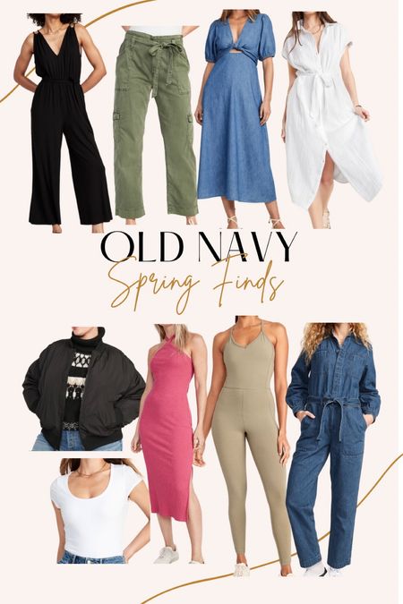 Old navy spring finds. Spring outfit. Denim dress. Spring dress. Easter dress. Cargo pants. 

#LTKunder50 #LTKSeasonal #LTKstyletip
