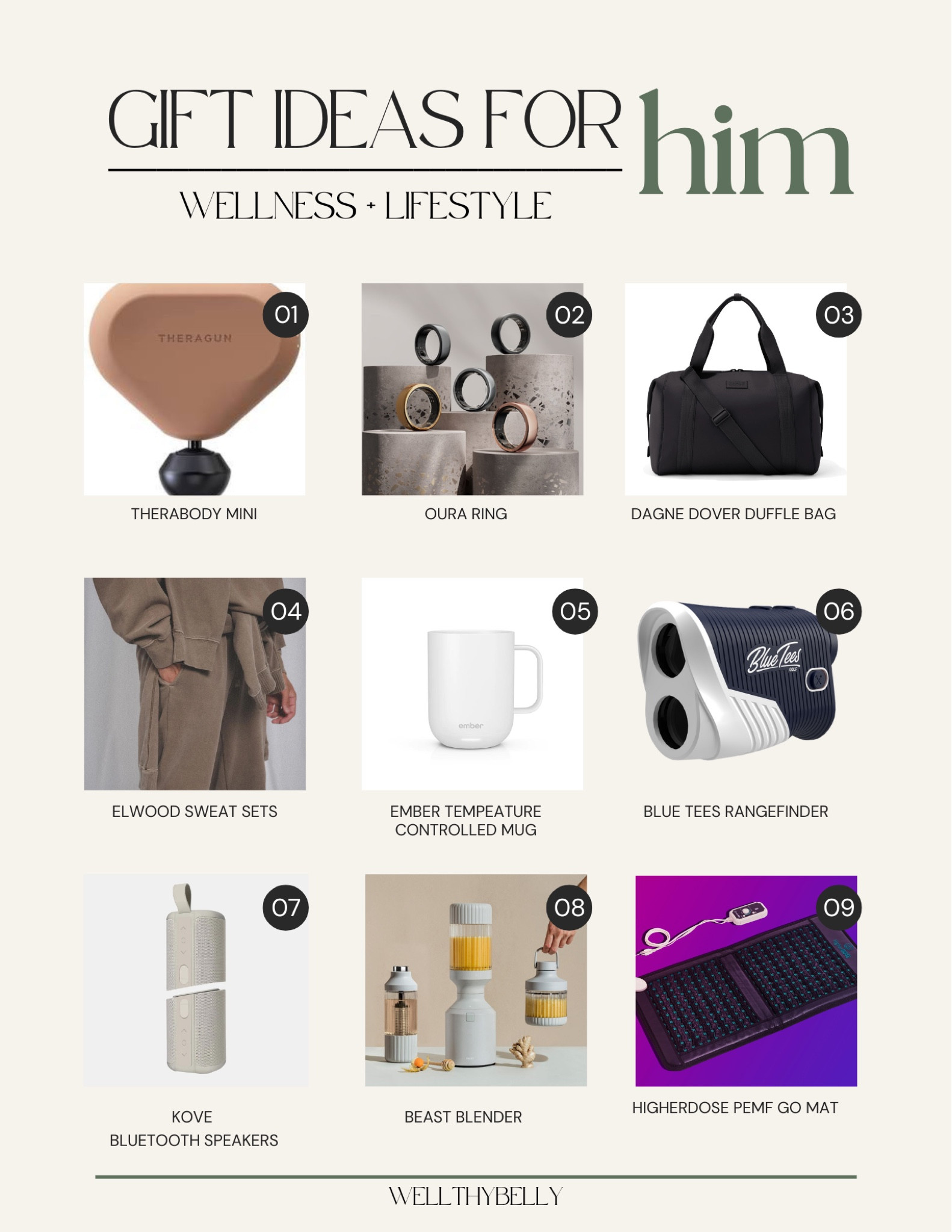 WELLNESS + LIFESTYLE GIFT GUIDE FOR HIM ✨

#LTKsalealert #LTKHoliday #LTKSeasonal