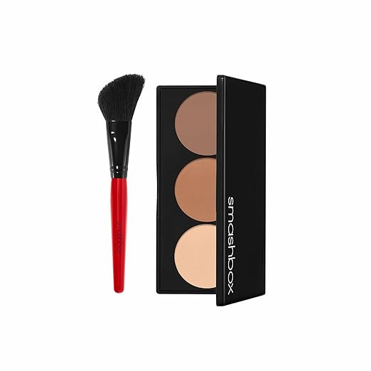 Smashbox Step-By-Step Contour Kit | Buildable, Highlight, Shapes + Brush, 0.4 oz. | Amazon (US)