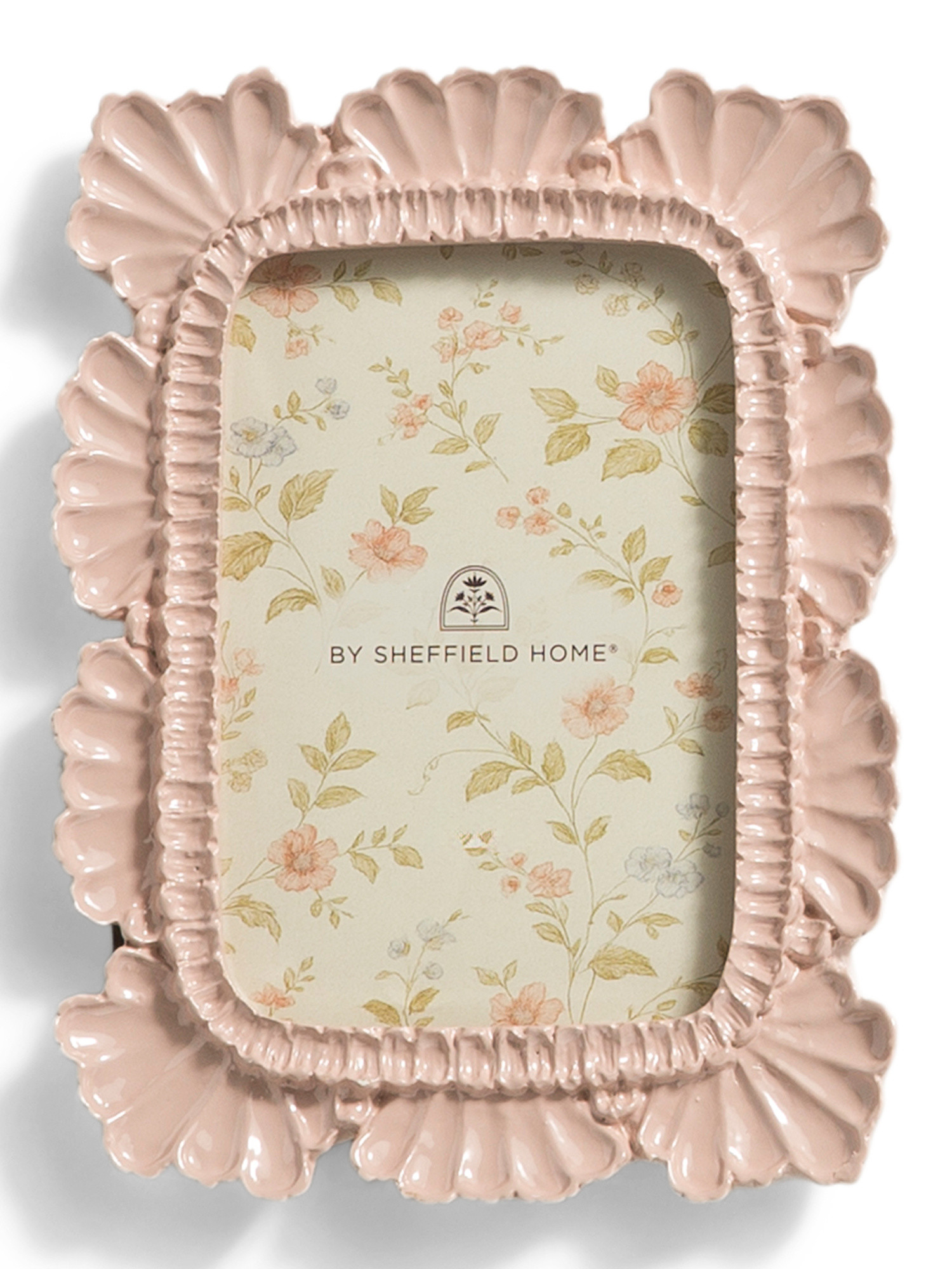 4x6 Scalloped Leaf Tabletop Picture Frame | TJ Maxx