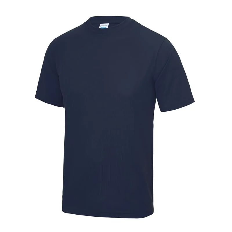 Awdis Just Cool Mens Performance Plain T-Shirt (Oxford Navy) - Blue - XS | Verishop