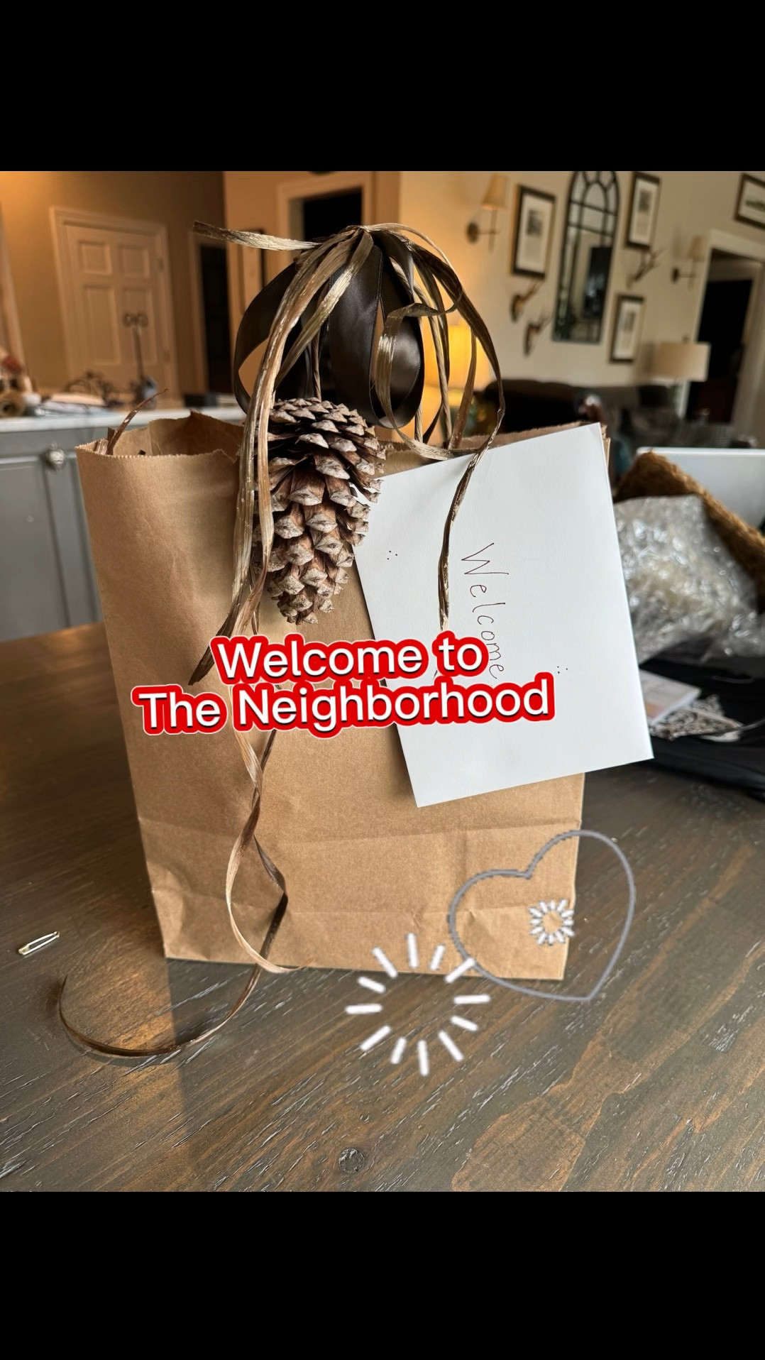 My favorite welcome to the neighborhood gift for a new neighbor is a self inching address stamp! I also added a fall candle and doggie treats for her pup! 

#LTKGiftGuide #LTKHome