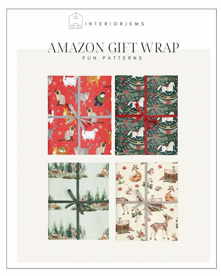 Fun gift wrap, holiday gift wrap, printed gift wrap for kids, quick shipping gift Amazon home 

#LTKsalealert #LTKHoliday #LTKstyletip