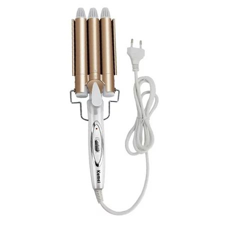 3 Barrel Hair Curling Iron Hair Waver Portable Hair Crimper Instant with Temperature Control Styling | Walmart (US)