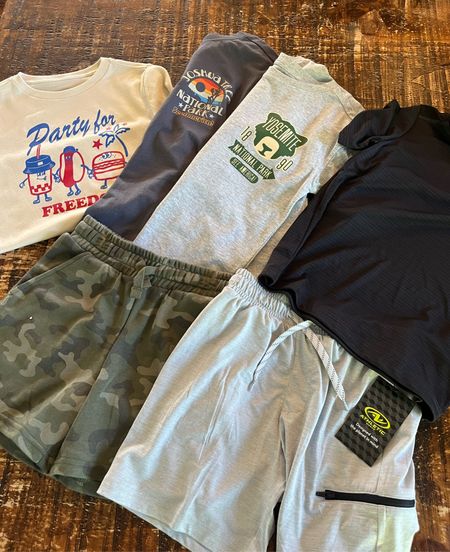 Boys Walmart clothing haul! Boys shorts, boys tees, national park tees, camo shorts, boys 4th of July shirt. 


#LTKActive #LTKFindsUnder50 #LTKKids