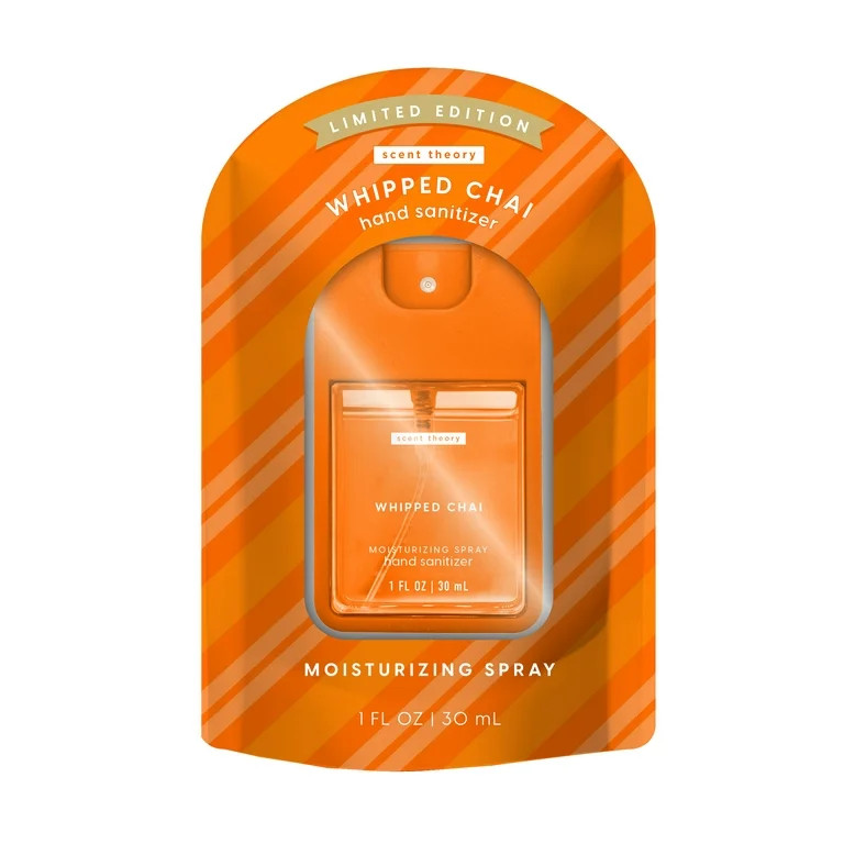 Scent Theory Hand Sanitizer Spray, Whipped Chai, 1 fl oz | Walmart (US)