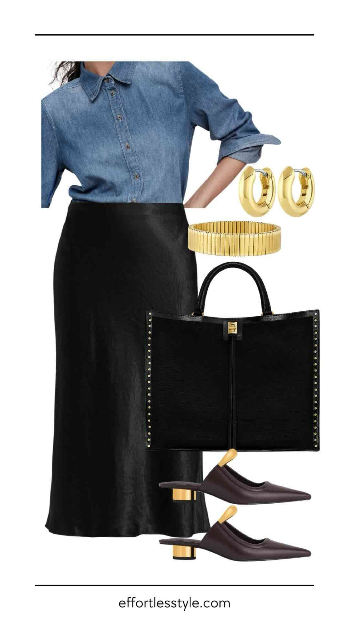 How to style a slip skirt for work

#LTKStyleTip #LTKSeasonal #LTKOver40