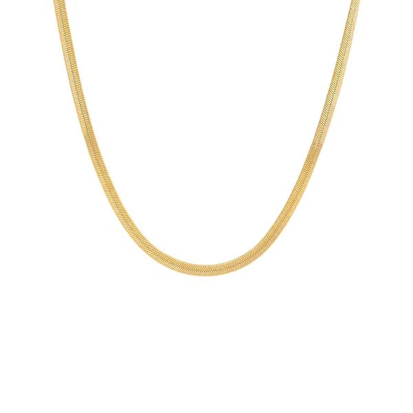 Herringbone Choker | Adina Eden