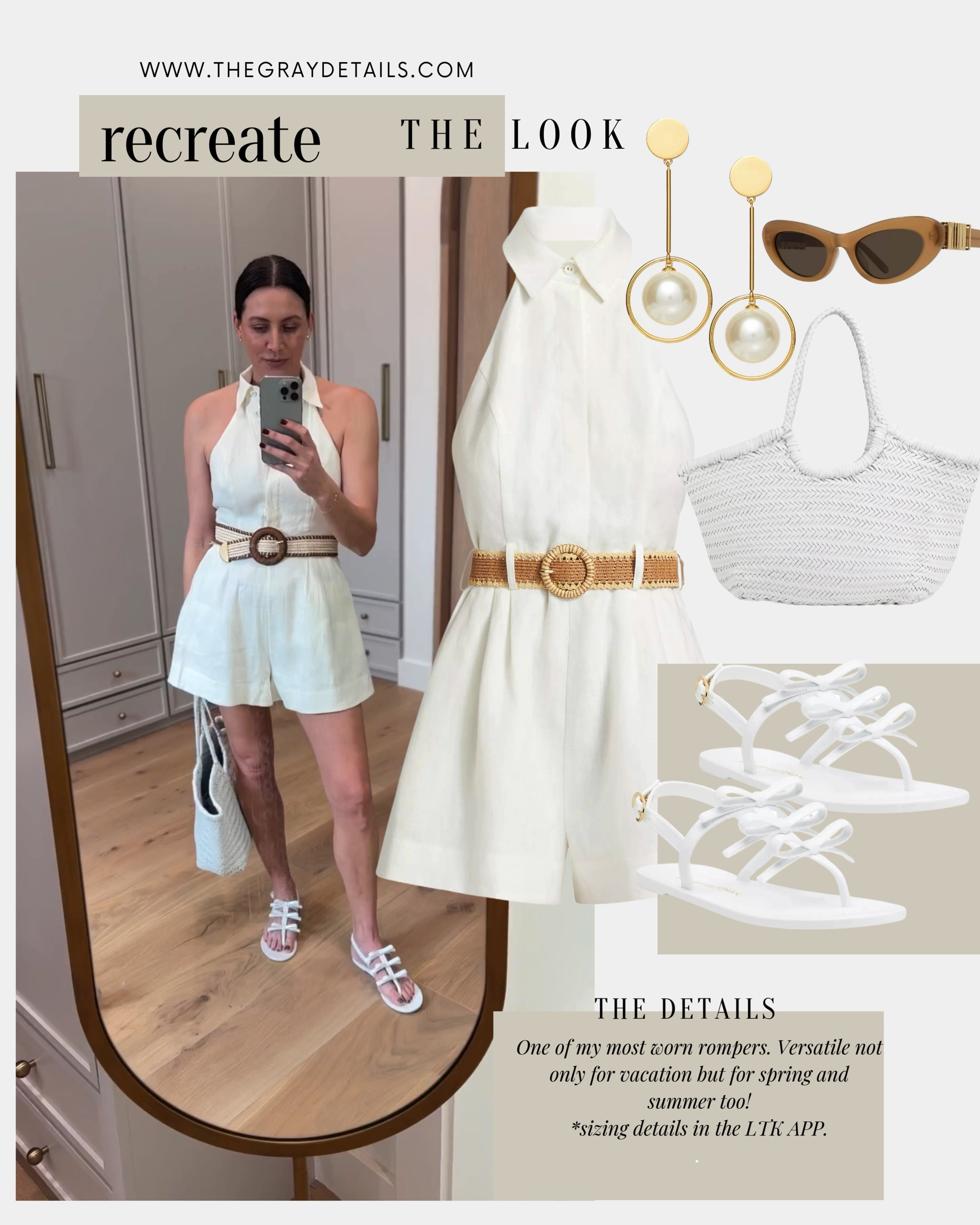 Saks restocked one of my favorite Zimmerman rompers! One of my favorites in my beach vacation capsule. Wearing a size 1. Perfect for resort wear, spring break #saks #sakspartner

#LTKTravel #LTKShoeCrush #LTKSwim