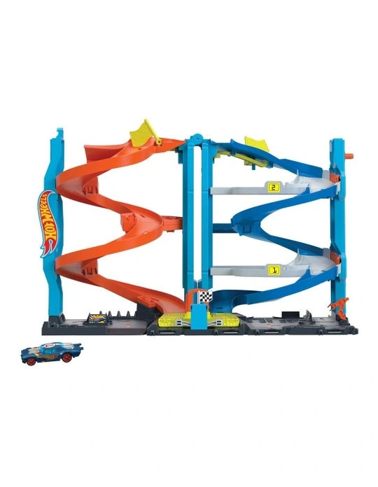 City Transforming Race Tower Playset | Myer