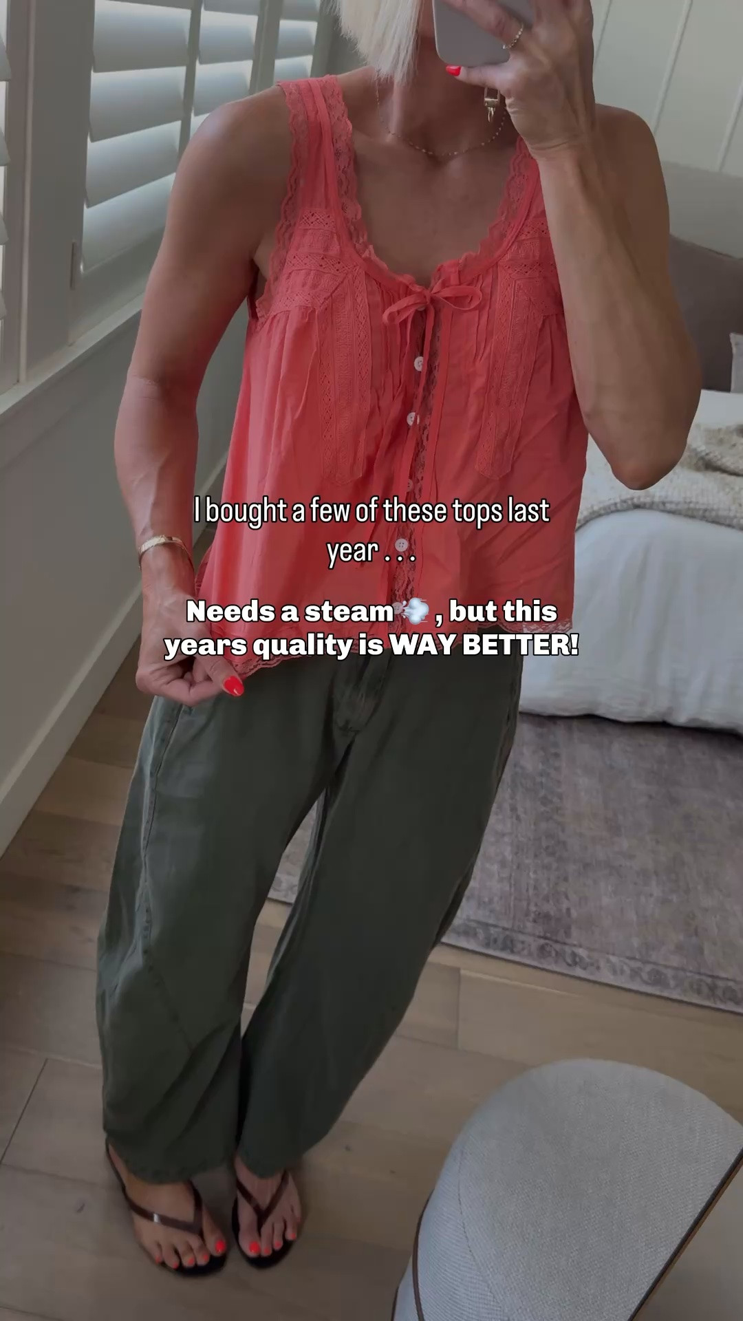 I bought a few of these tops last year, and this year’s version is MUCH BETTER quality!

#LTKxMadewell #LTKOver40 #LTKmomlife