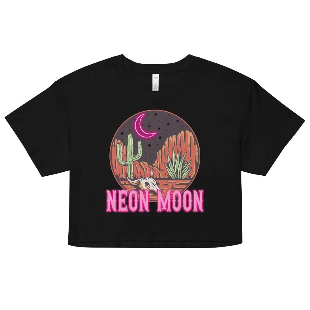 Neon Moon Crop Top | Etsy (US)