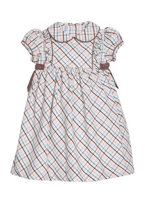 Hazel Dress - Wilmington Plaid | Little English