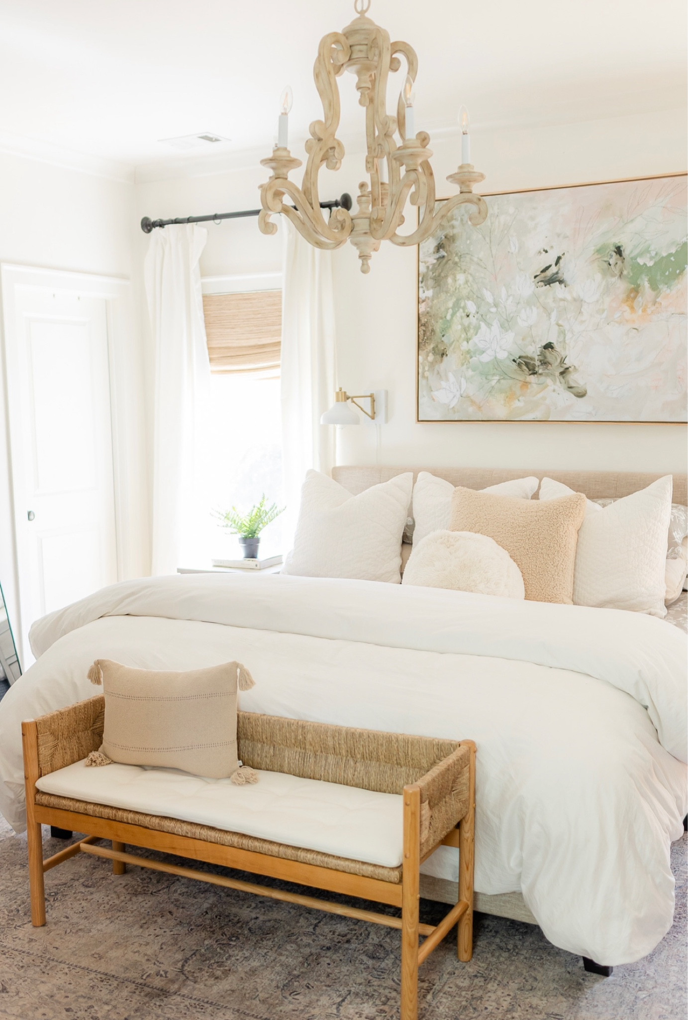 spring bedroom look// my favorite bedroom look yet!

#LTKSeasonal #LTKhome