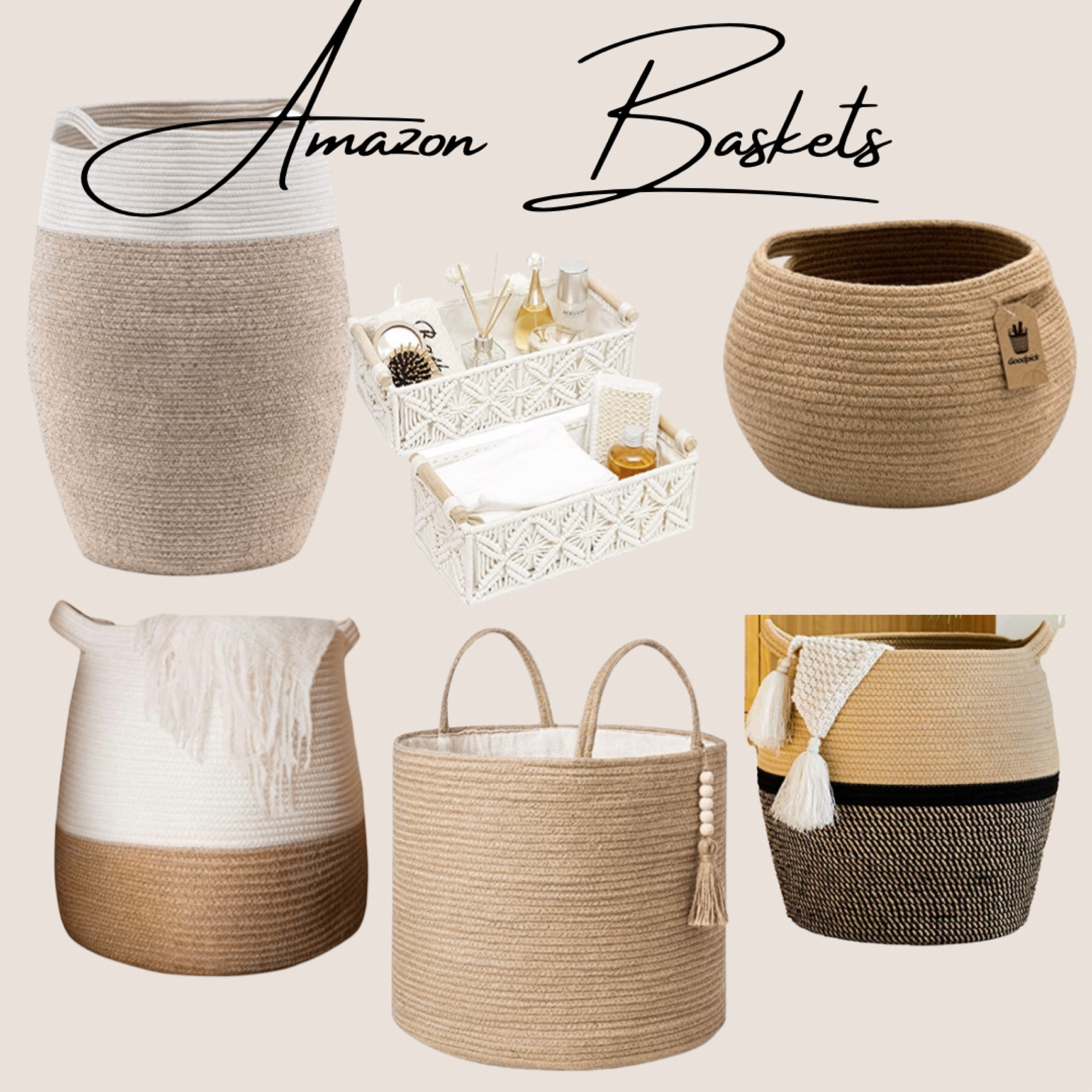 I hide ALL THE CLUTTER in baskets. Functional and cute! #neutralbaskets #amazon #baskets 

#LTKhome #LTKunder50 #LTKstyletip