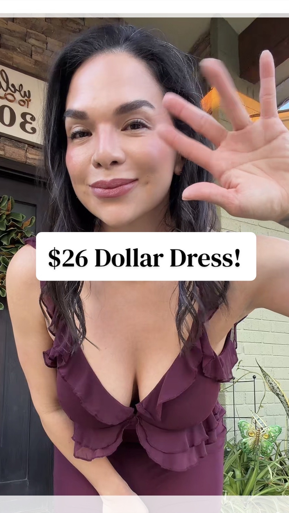 This beautiful $26 dress from SHEIN did not disappoint!