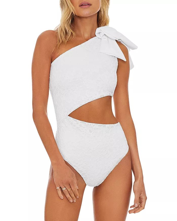 Selena Lace Bridal One Piece Swimsuit | Bloomingdale's (US)