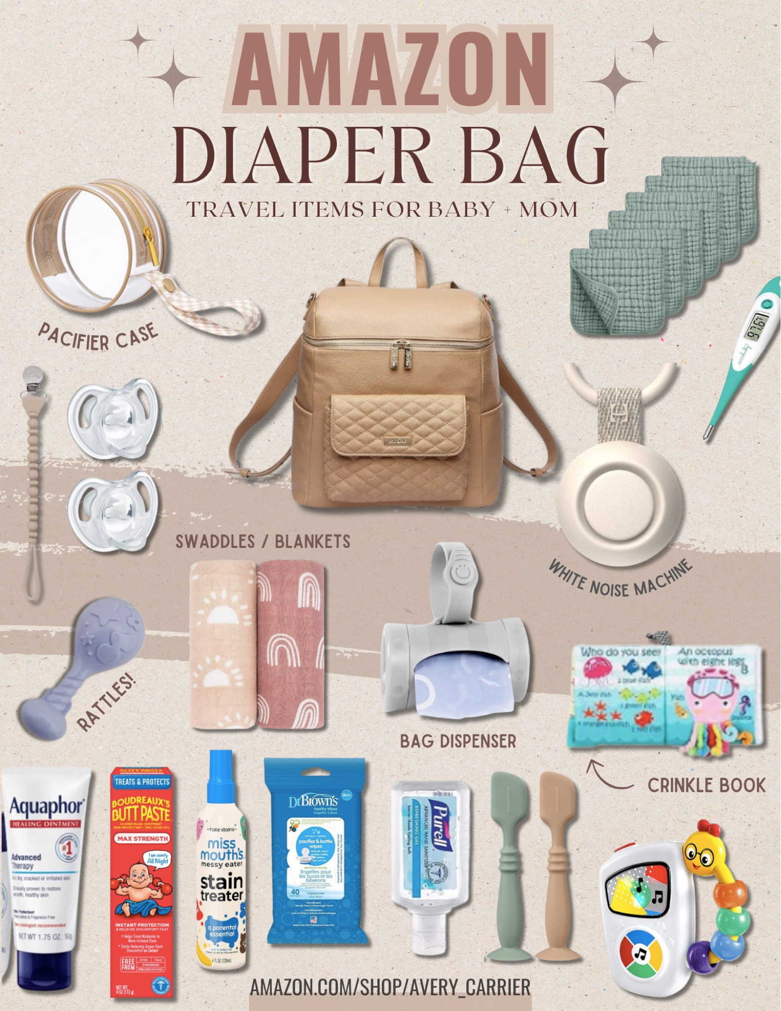 What’s in my diaper bag! Baby travel must haves, baby diaper bag from Nordstrom and Amazon. 

#LTKBaby #LTKItBag #LTKTravel