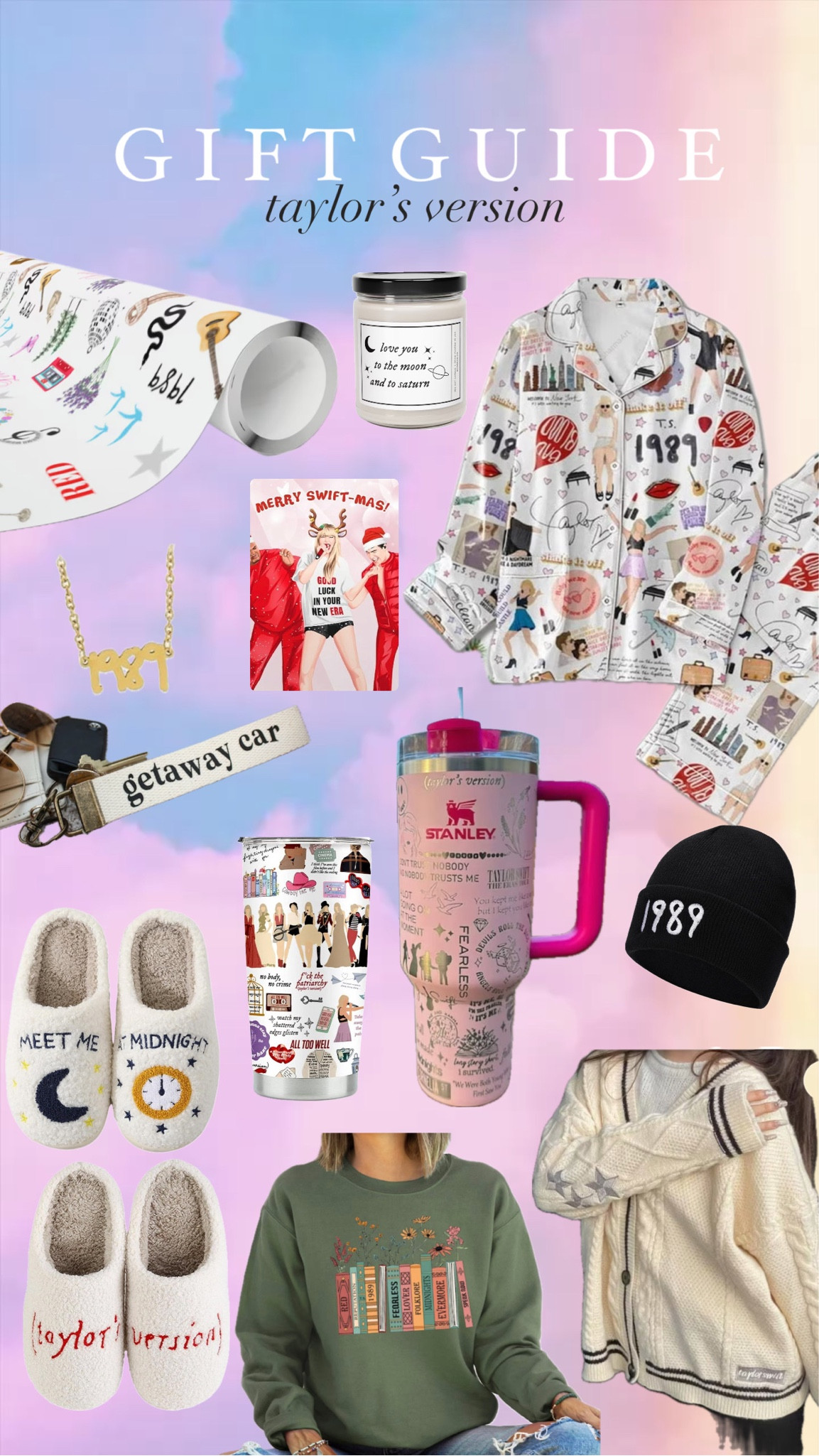 This one’s for my Swifties! ✨☔️🧣☕️Here is a roundup of gift ideas for all the Swifties in your life (or for yourself of course!) #taylorswift #giftguide

#LTKfindsunder100 #LTKGiftGuide #LTKHoliday