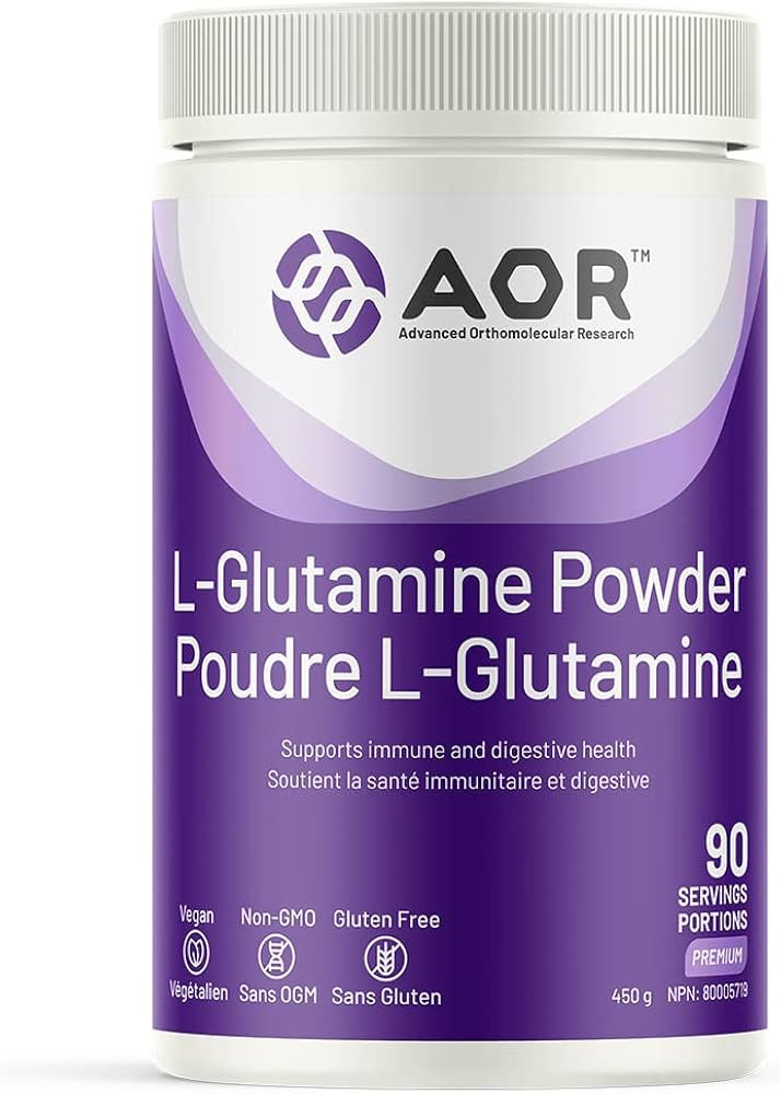 AOR - L-Glutamine 5000mg, 450g Powder - L-Glutamine Powder Supplement for Digestive Gut Health, M... | Amazon (CA)