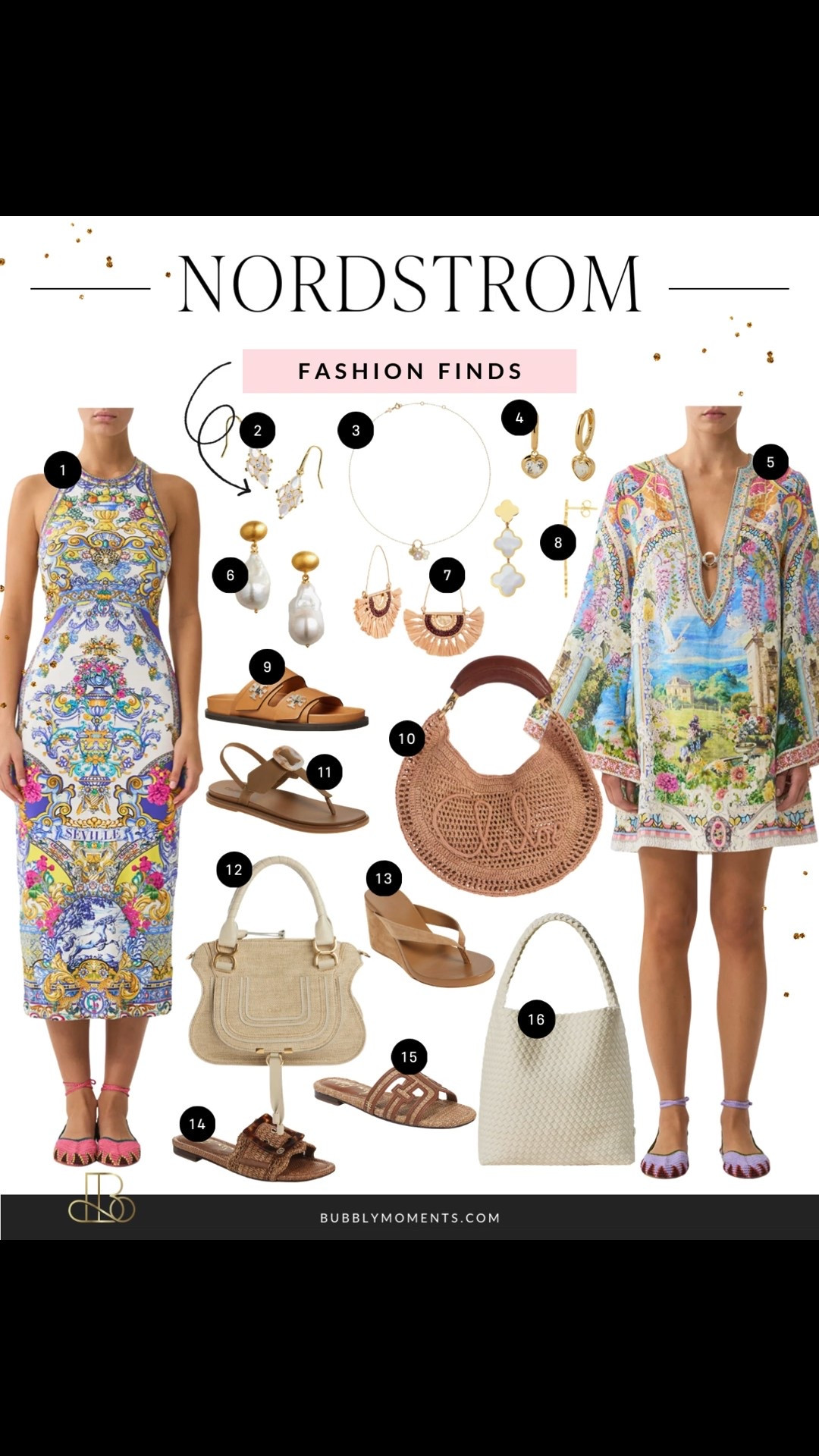 Capturing the vibrant energy of the season, this Nordstrom fashion edit showcases a stunning array of bold prints and artisanal textures. The collection features a mix of bohemian-inspired silhouettes and structured, modern accessories that create a high-fashion look suitable for any occasion. From the intricate weave of a luxury tote to the shimmering detail of a gold statement earring, every element is designed to stand out. This curation is perfect for the fashion-forward individual who appreciates the craftsmanship behind every seam and the story told by every pattern. By blending vibrant color palettes with earthy, natural accessories, the look achieved is one of curated confidence. Discover the must-have trends of 2026 and see why these specific finds are topping the charts for style influencers everywhere. 🌸✨
#LTKshopper #NewArrivals #Nordstrom #FashionTrends2026 #SpringStyle #SpringTrends #WovenBags #BohoChic #StatementDress #OutfitDetails #ShoppingGuide #StyleBlog #TrendAlert #SpringWardrobe #NordstromHaul

#LTKootd #LTKgrwm #LTKSeasonal