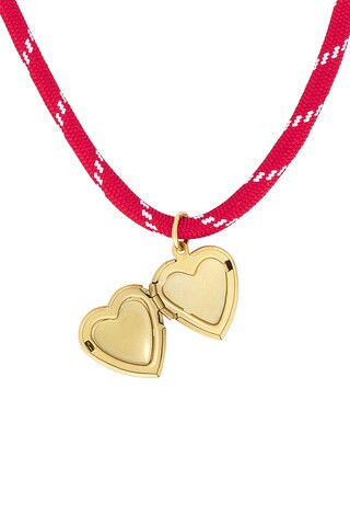 Locket Charm Paracord Necklace | Revolve Clothing (Global)