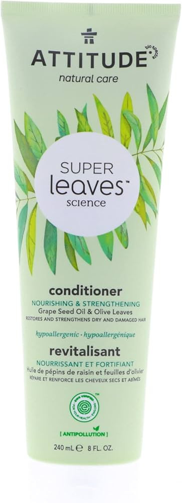 Attitude, Super Leaves Science, Natural Conditioner, Nourishing & Strengthening, Grape Seed Oil &... | Amazon (US)