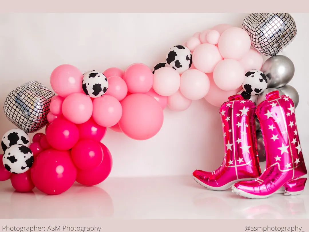 Shania Balloon Garland Kit / Let's Go Girls Theme Cowgirl - Etsy | Etsy (US)