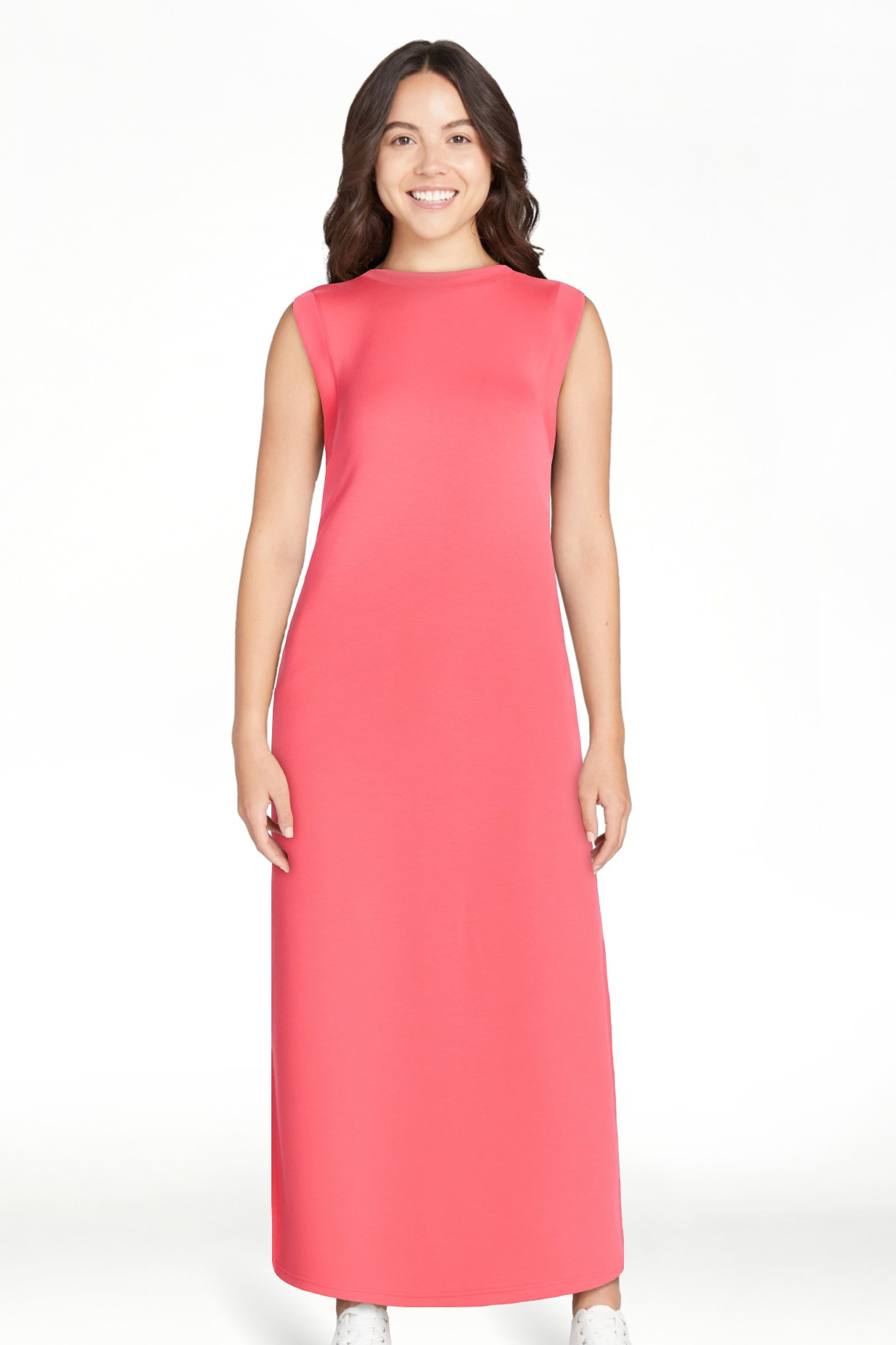 Scoop Women's and Women's Plus Scubaknit Sleeveless Maxi Dress, Sizes XS-4X | Walmart (US)