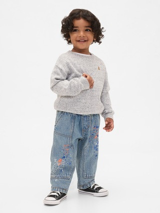 Baby & Toddler Pull-On Carpenter Jeans | Gap (US)