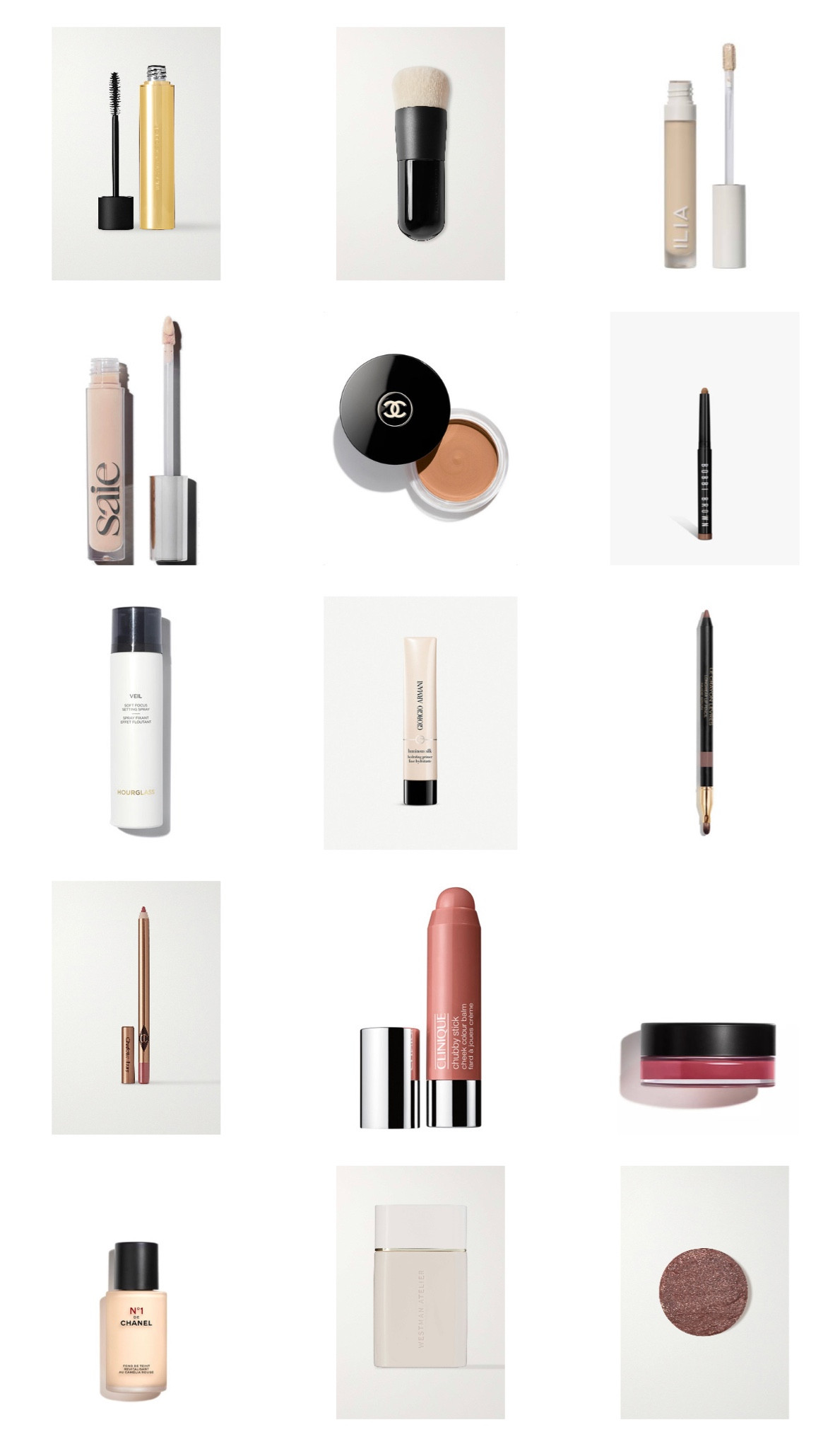 The makeup bag edit | Bobbi brown | Westman Atelier | Chanel | Merit 

#LTKunder50 #LTKstyletip #LTKbeauty