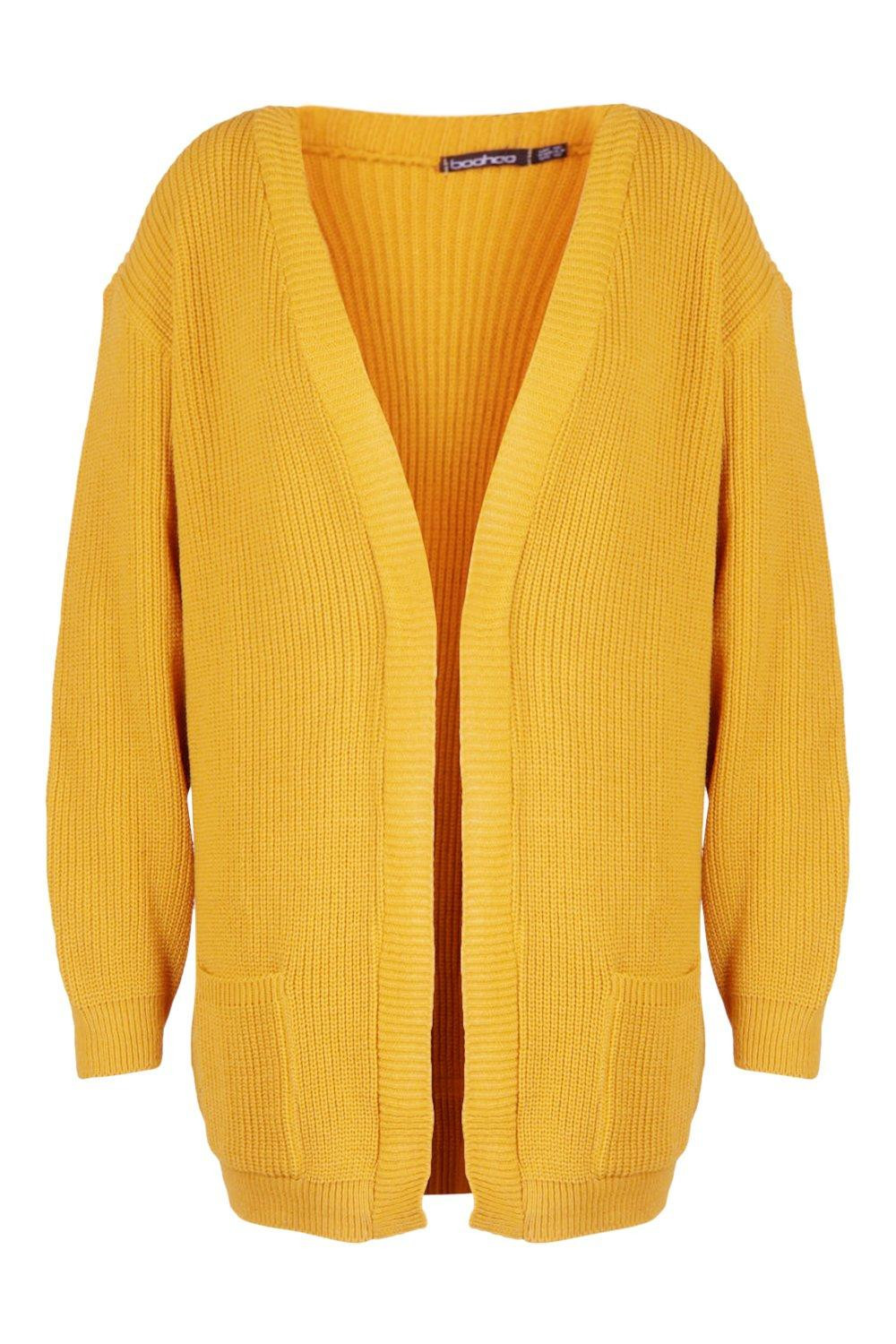 Plus  Boyfriend Knitted Cardigan | Boohoo.com (UK & IE)