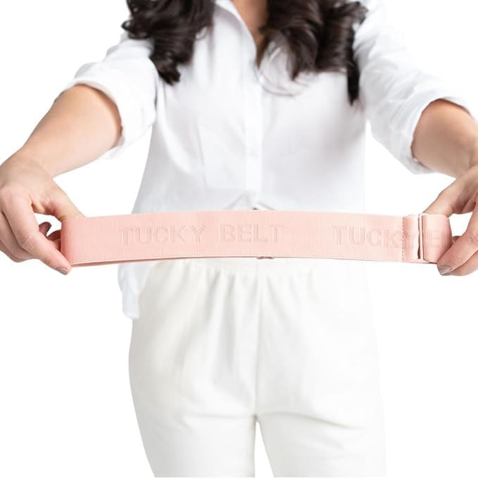 Tucky Elastic Adjustable No-Show Invisible Stretch Belt for Women, Men, and Teen Instantly Tucks ... | Amazon (US)
