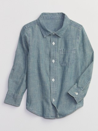 Toddler Chambray Shirt | Gap Factory