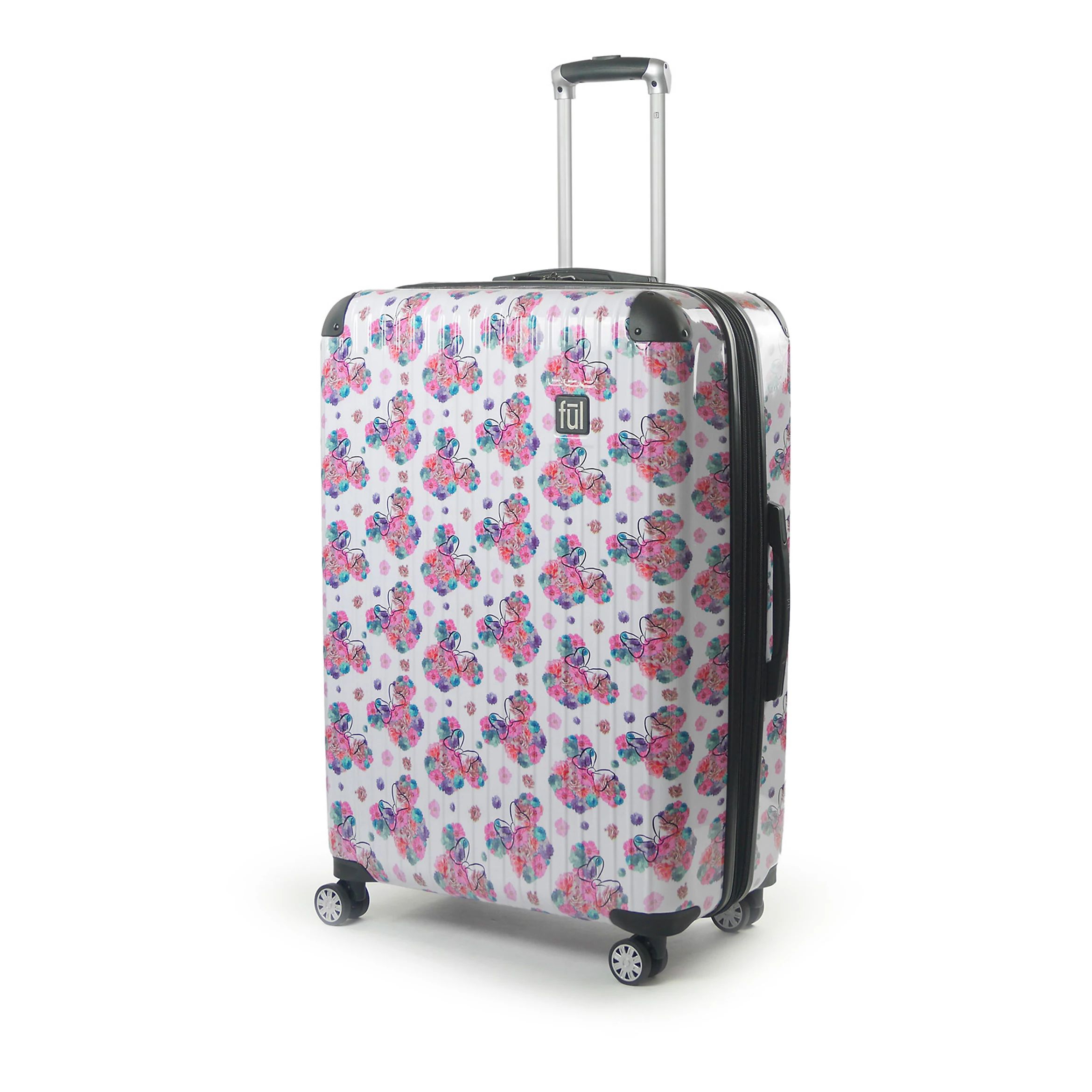 FUL Disney Minnie Mouse Floral Printed Hardside Spinner Luggage | Kohl's