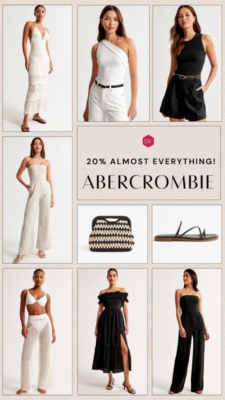 Abercrombie 20% off almost everything and some of my favorites are included! 🖤

#LTKsalealert #LTKSeasonal #LTKstyletip