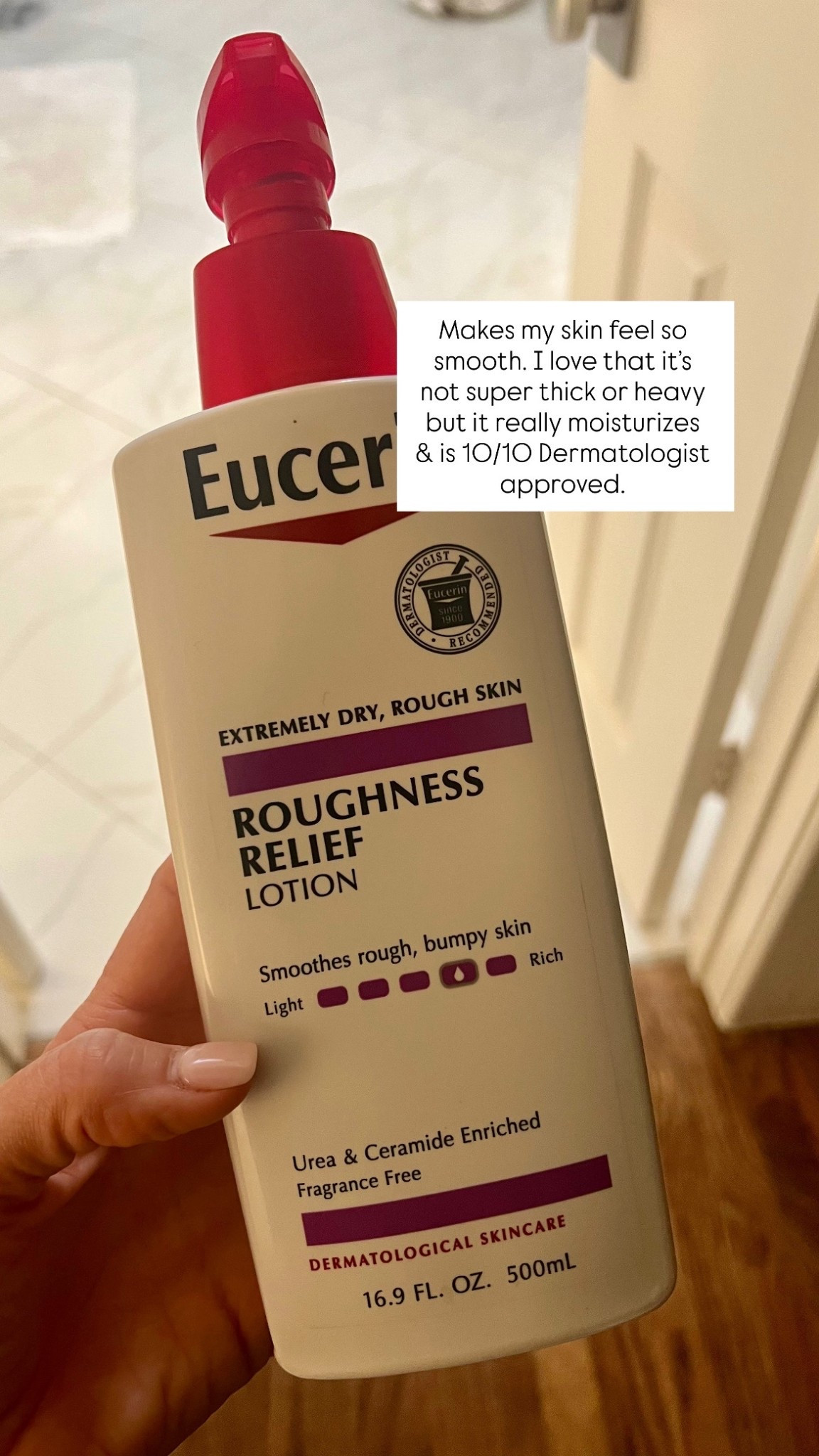 So light, not too thick or heavy. 

#LTKBeauty #LTKOver40