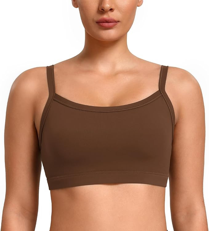 Colorfulkoala Women's Sculptiva Sports Bra with Adjustable Straps, Wireless Padded Yoga Workout T... | Amazon (US)