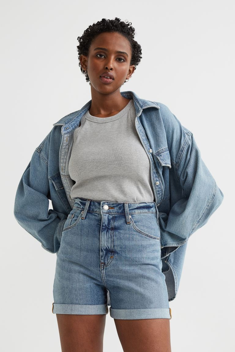 Mom Ultra High Denim Shorts | H&M (US + CA)