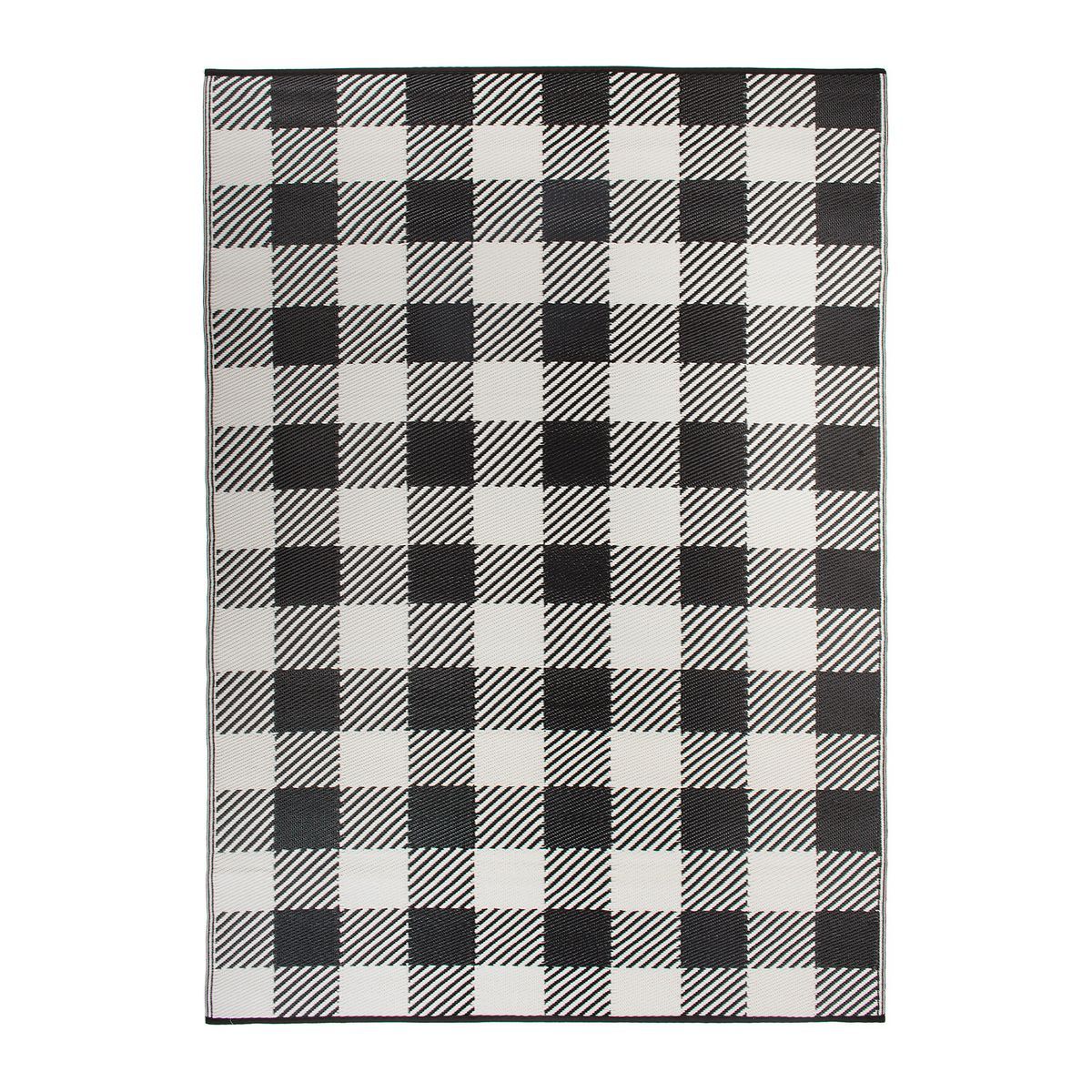 World Rug Gallery Buffalo Plaid Reversible Plastic Indoor and Outdoor Rugs | Target
