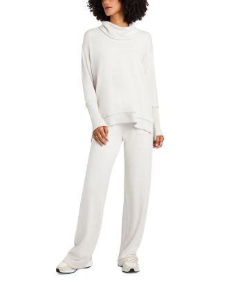 Splendid Supersoft Satin Turtleneck Sweater & Wide Leg Pants  | Bloomingdale's Women | Bloomingdale's (US)