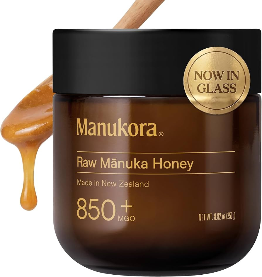Manukora Raw Manuka Honey MGO 850+ Non-GMO Immune & Digestive Support 250g | Amazon (US)