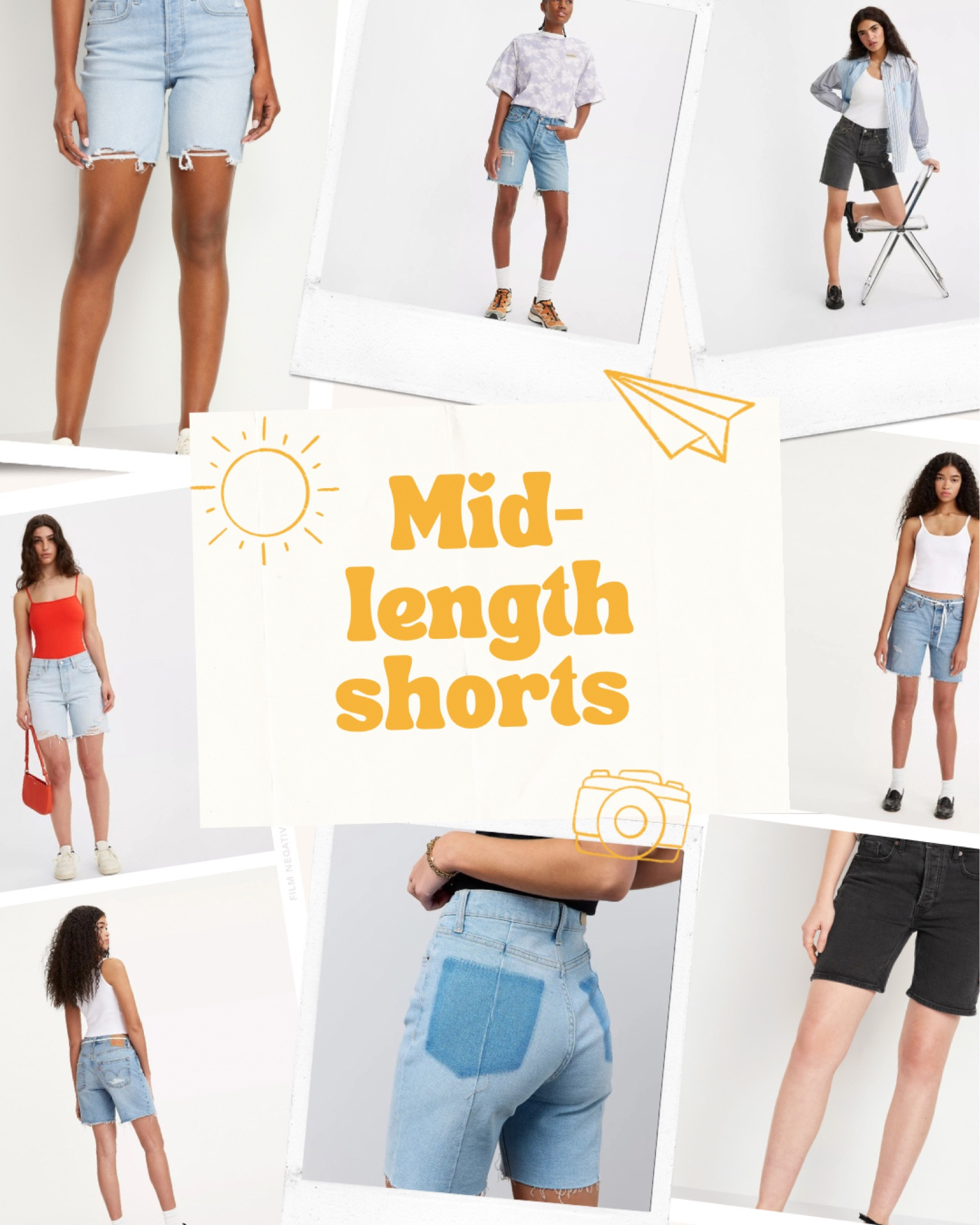 Went down a DEEP dive for summer shorts and saved them all for you 😘 the perfect, lived-in 90s look! 