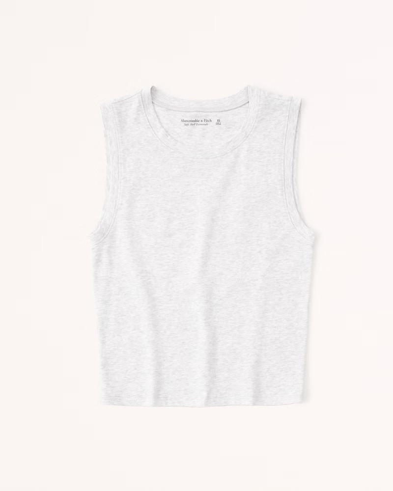 Essential Crew Tank | Abercrombie & Fitch (US)