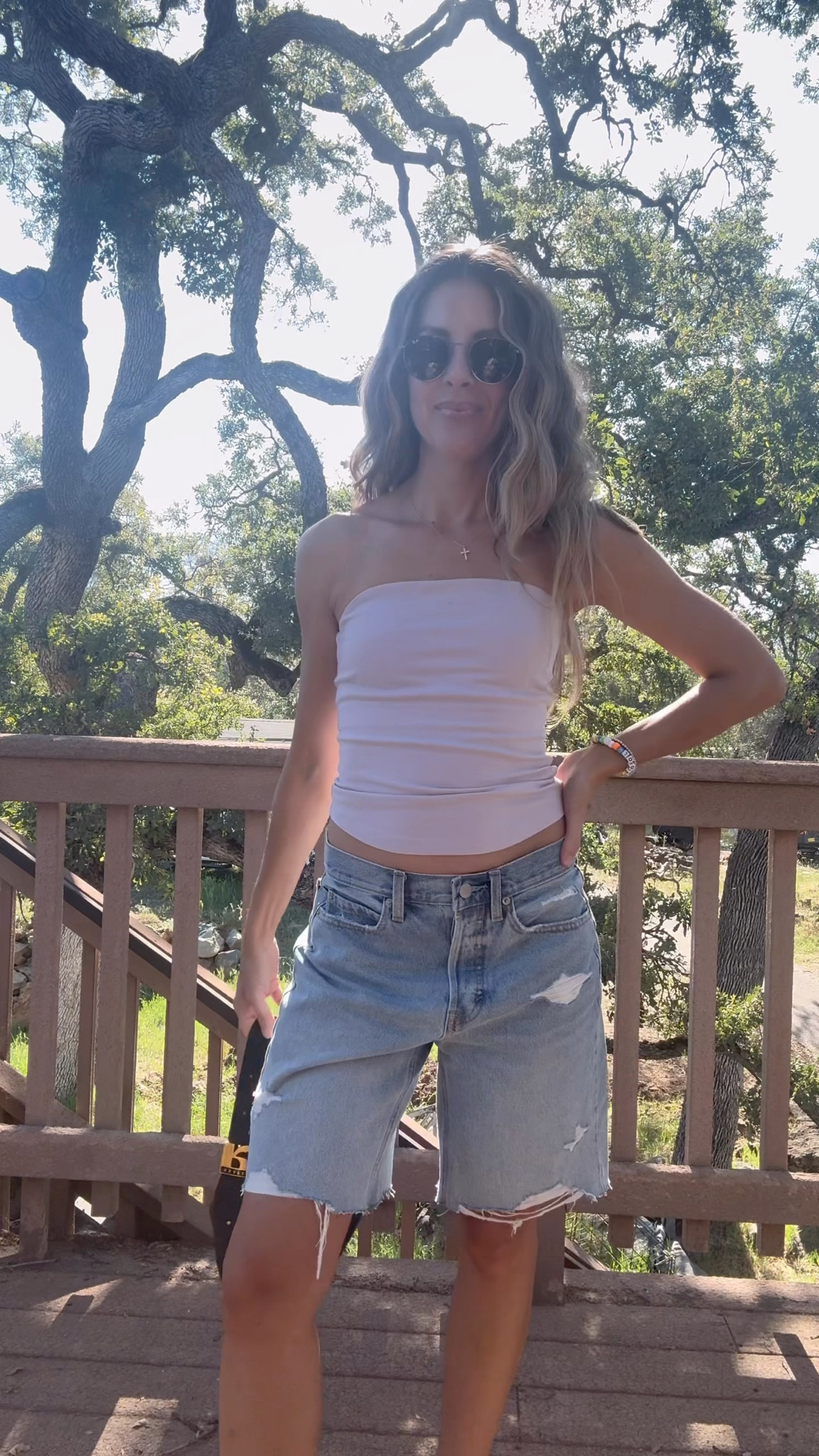 Thes shorts are my biggest obsession of the summer and they are ON SALE!!!! I’m in a size 4. I suggest sizing up one or two sizes. Instant cool mom status 👏 comment NEED for the details to shop!
.
.
.
Target style target shorts, cool mom style long shorts jorts Target sale Madewell look
.
.
.
#millennialmoms #targetstyle #millennialmomstyle #weekendstyle 