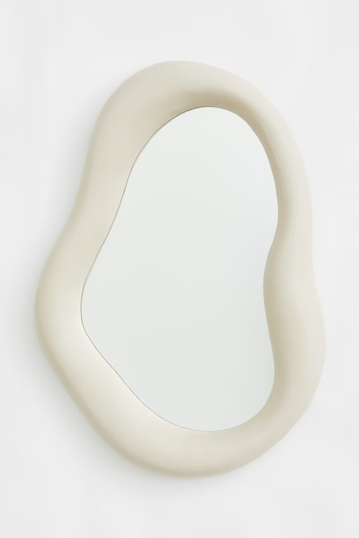 Asymmetrischer Spiegel - Hellbeige - Home All | H&M DE | H&M (DE, AT, CH, NL, FI)