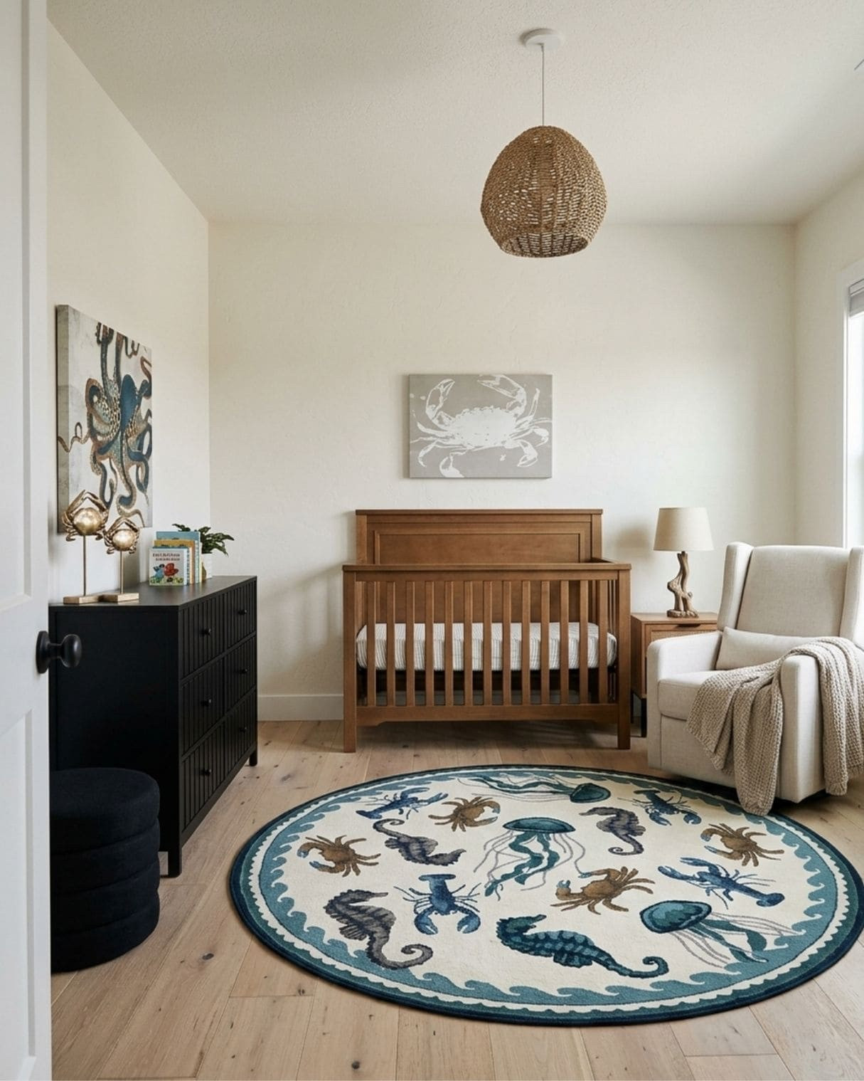 Coastal Sea Life Nursery Design

*Note: This is a digital room mockup showcasing product styling ideas from my room design mood board.

#LTKHome